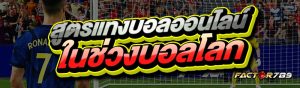 สูตรแทงบอลออนไลน์